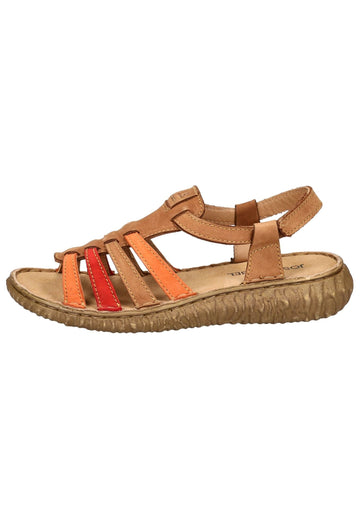 Sandalen Josef Seibel Sandalen Leder Kastanie