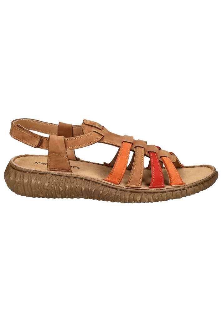 Josef Seibel Sandalen Leder Kastanie