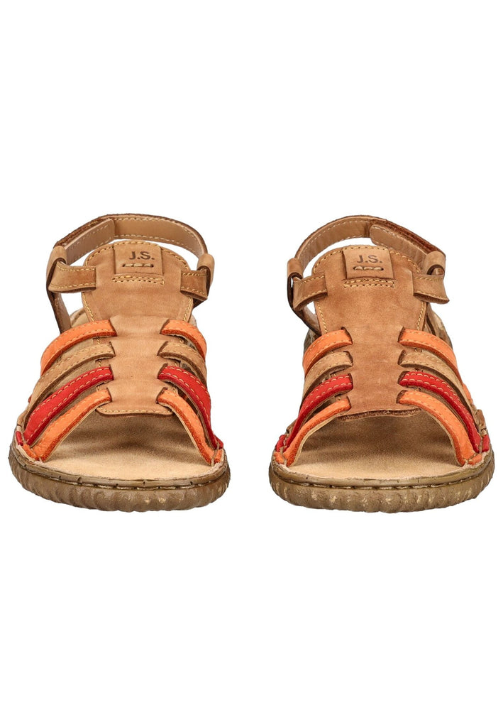 Josef Seibel Sandalen Leder Kastanie