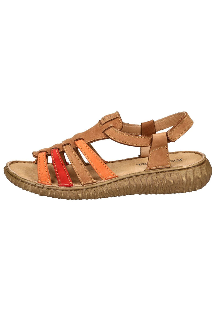 Josef Seibel Sandalen Leder Kastanie