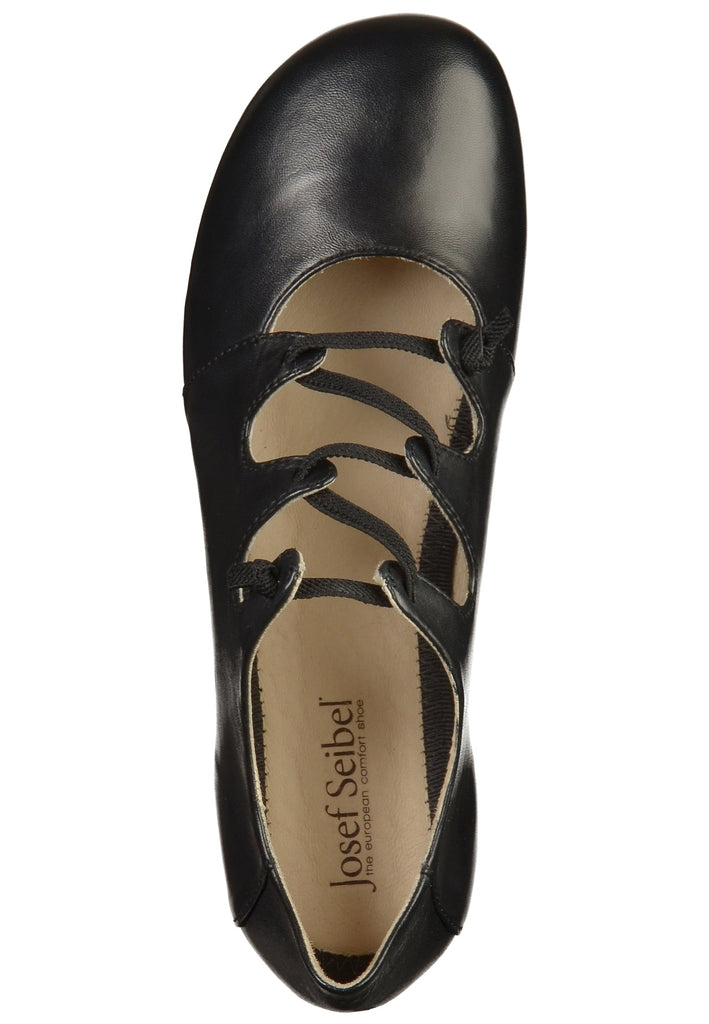 Josef Seibel Slipper Leder Schwarz