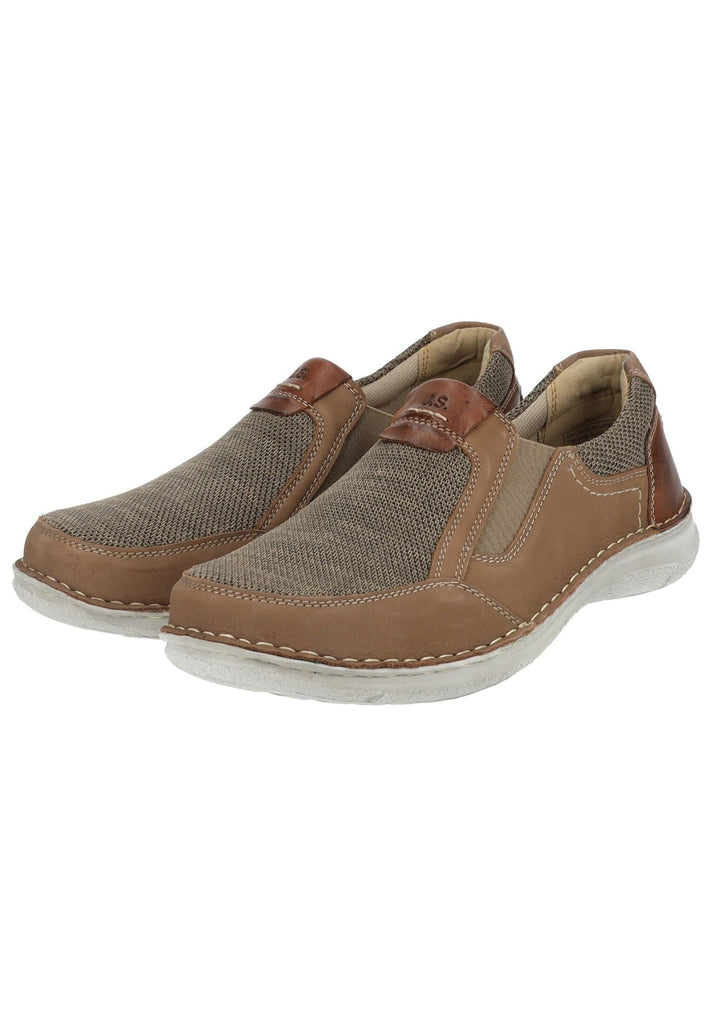 Josef Seibel Slipper Leder/Textil Sand