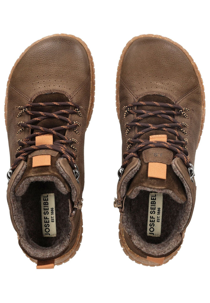 Josef Seibel Sneaker Leder Braun Warmfutter