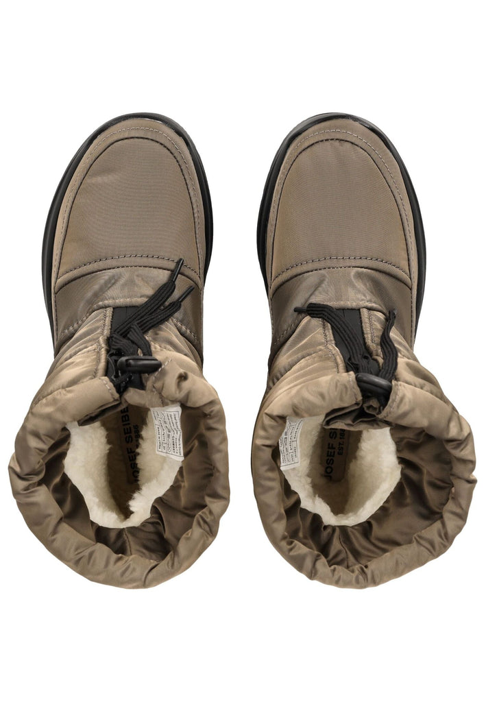 Josef Seibel Stiefel Lederimitat/Textil Bronze Warmfutter