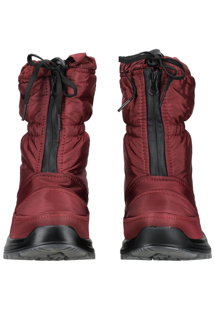 Josef Seibel Stiefel Lederimitat/Textil Rot Warmfutter
