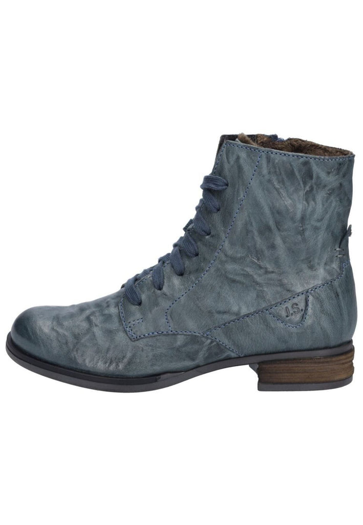 Josef Seibel Stiefelette Leder Azur Warmfutter