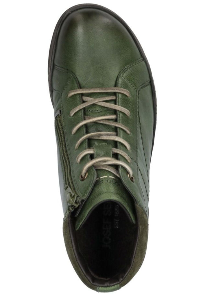 Josef Seibel Stiefelette Leder Grün Warmfutter