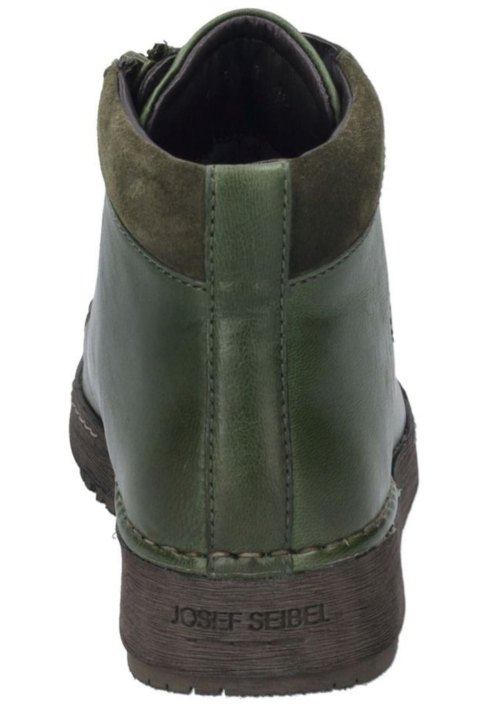 Josef Seibel Stiefelette Leder Grün Warmfutter