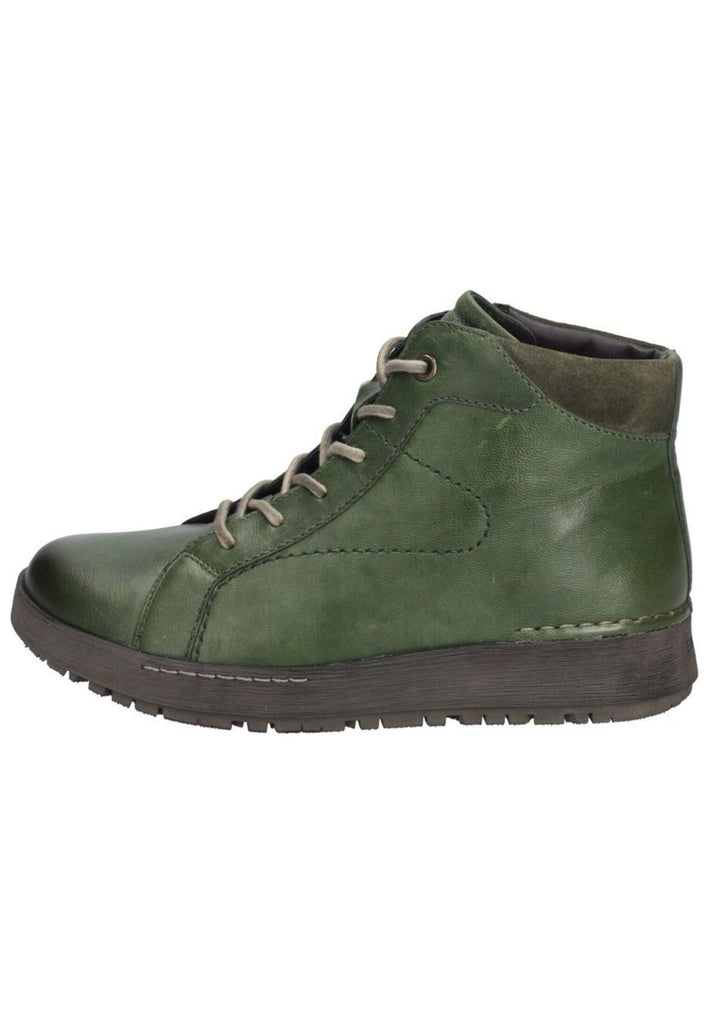 Josef Seibel Stiefelette Leder Grün Warmfutter