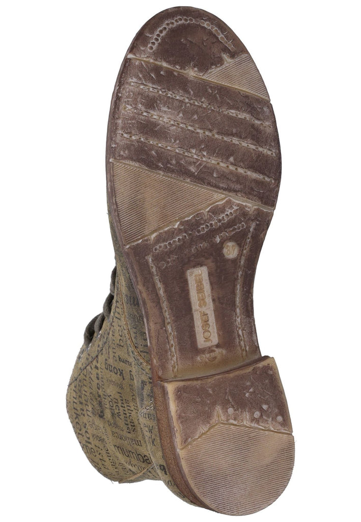 Josef Seibel Stiefelette Leder Oliv