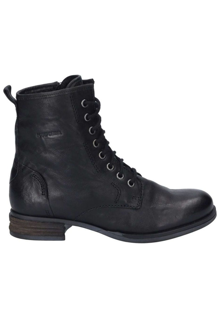 Josef Seibel Stiefelette Leder Schwarz Warmfutter
