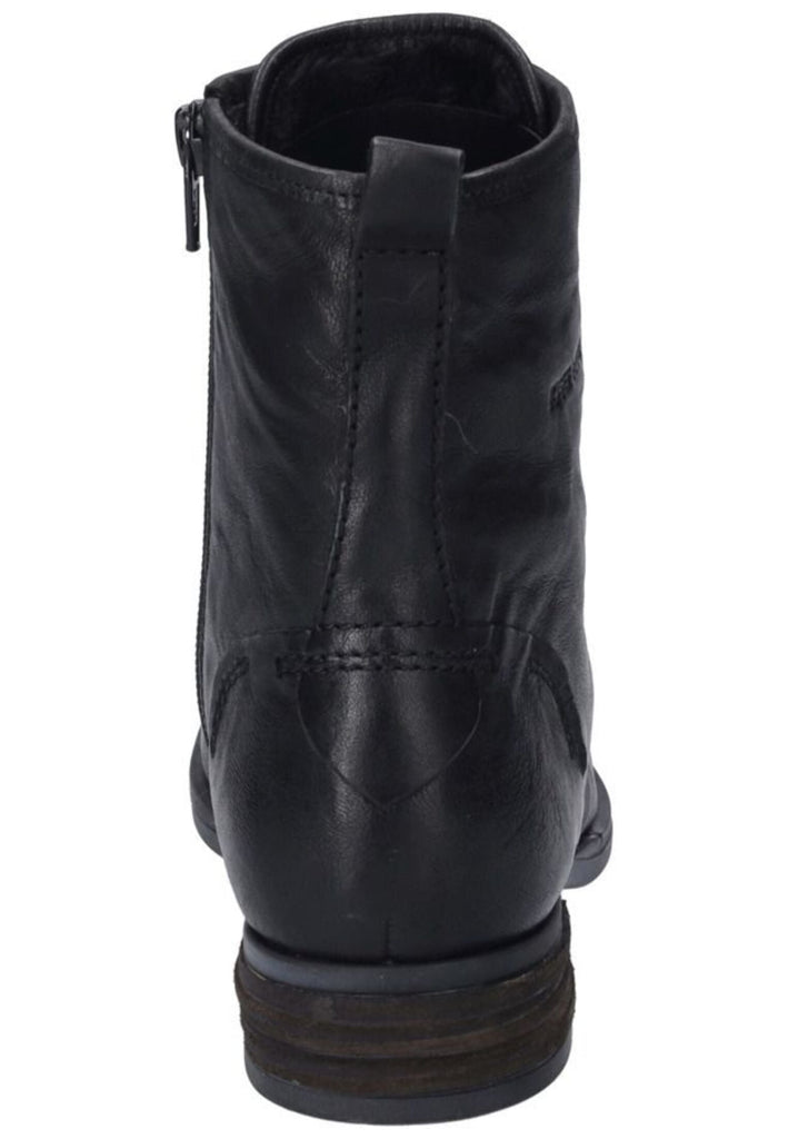 Josef Seibel Stiefelette Leder Schwarz Warmfutter