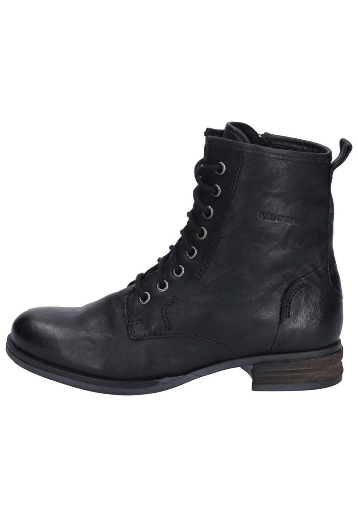 Josef Seibel Stiefelette Leder Schwarz Warmfutter