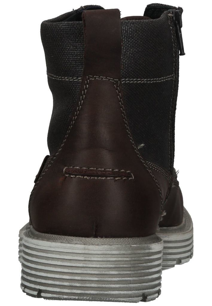 Josef Seibel Stiefelette Leder/Textil Braun Warmfutter