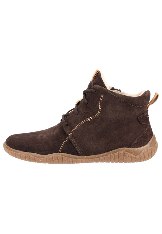 Josef Seibel Stiefelette Veloursleder Chocolate