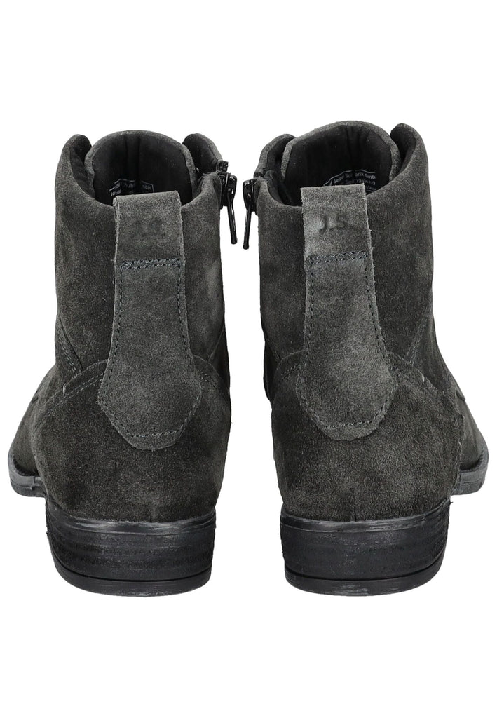 Josef Seibel Stiefelette Veloursleder Dunkelgrau