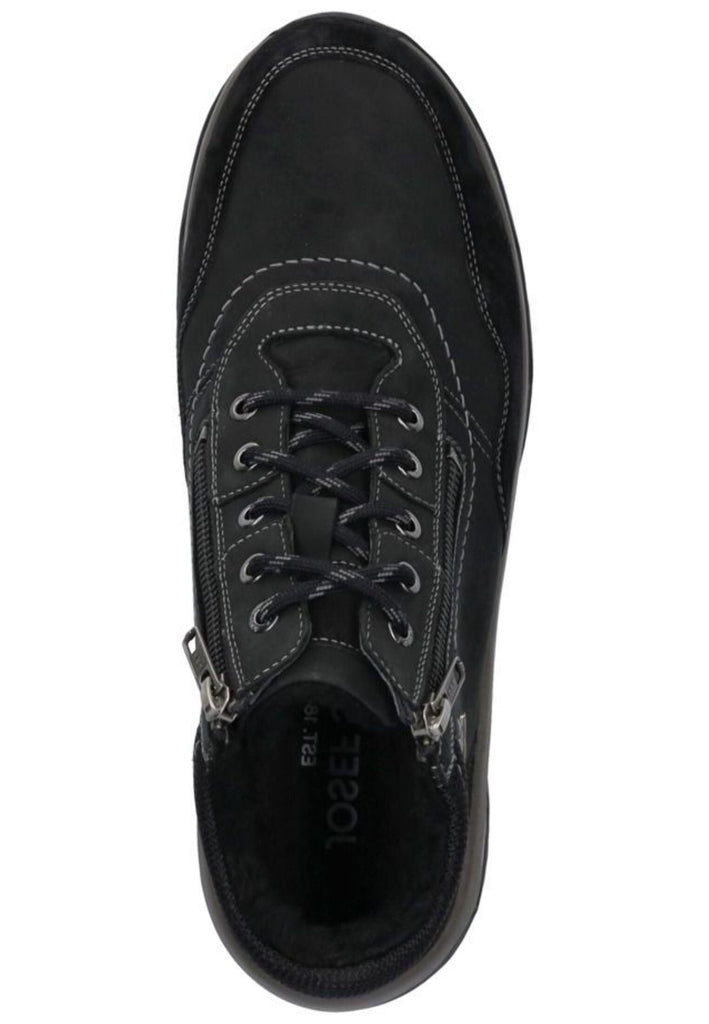 Josef Seibel Stiefelette Veloursleder Schwarz