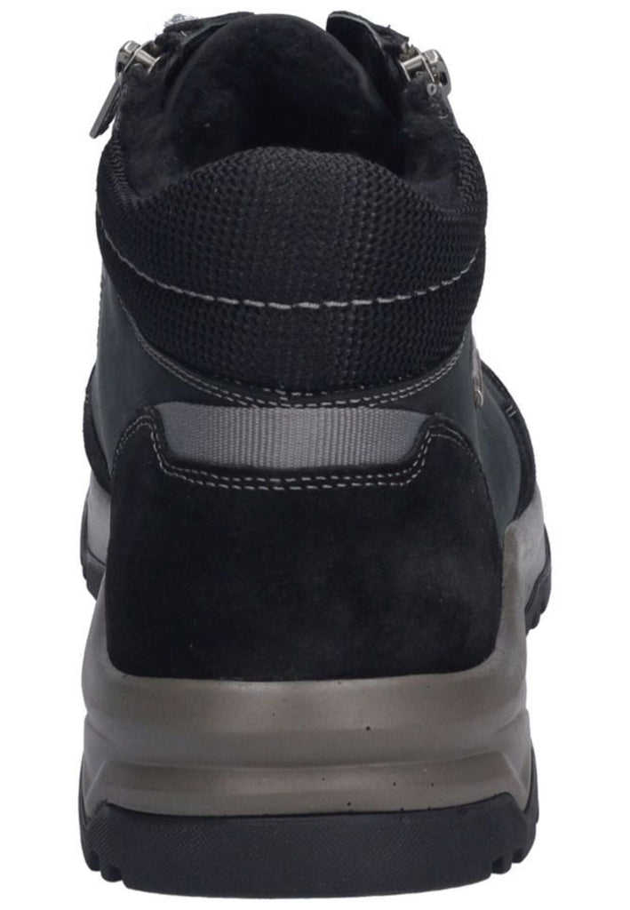 Josef Seibel Stiefelette Veloursleder Schwarz