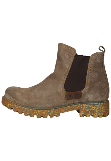 Stiefeletten Josef Seibel Stiefelette Leder Beige