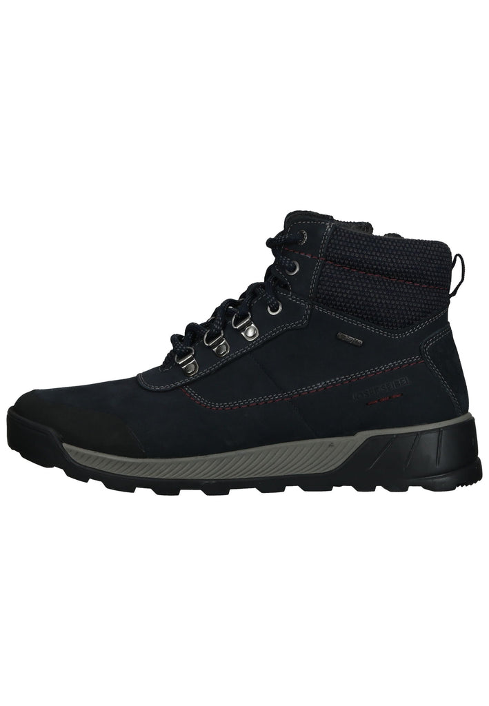 Stiefeletten Josef Seibel Stiefelette Leder Blau