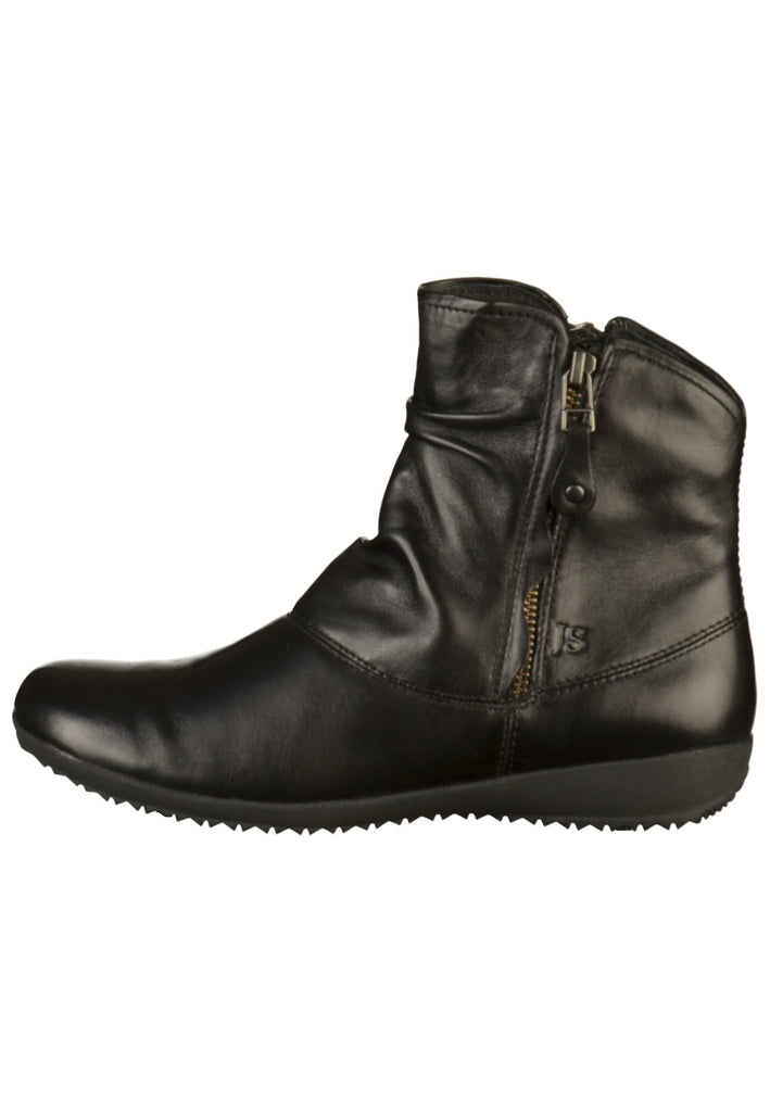 Stiefeletten Josef Seibel Stiefelette Leder Schwarz