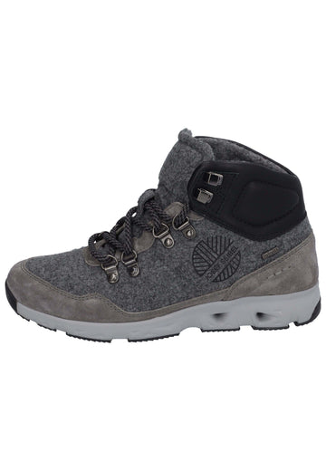 Stiefeletten Josef Seibel Stiefelette Leder/Textil Grau