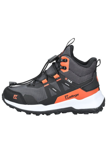 Sport- und Wanderschuhe Kastinger Wanderschuhe Lederimitat/Nylon Schwarz/Orange