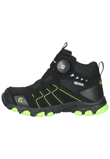 Stiefel Kastinger Stiefel Lederimitat/Textil Schwarz/Lime