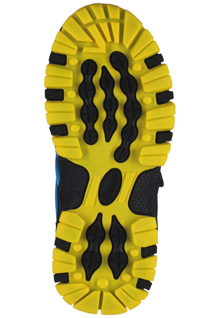 Kastinger Stiefel Lederimitat Blau/Schwarz