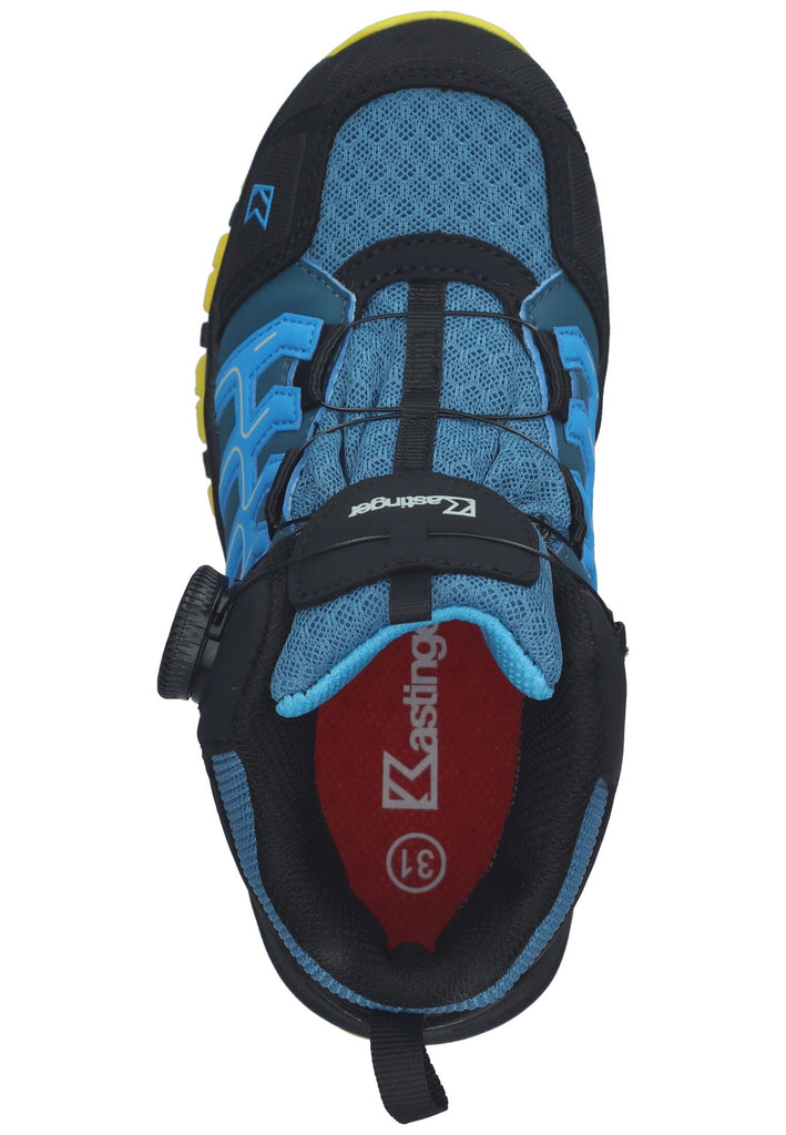 Kastinger Stiefel Lederimitat Blau/Schwarz