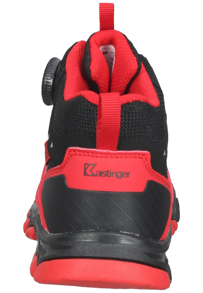 Kastinger Stiefel Lederimitat/Textil Rot/Schwarz