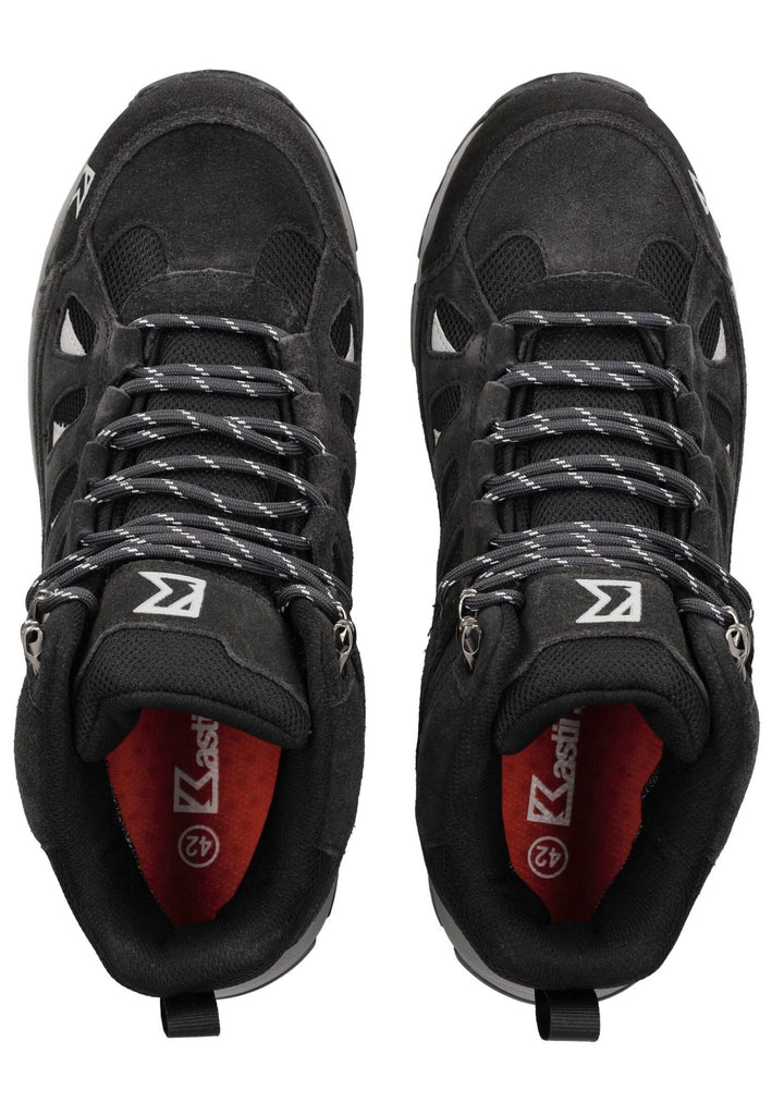Kastinger Wanderschuhe Leder Schwarz Kombi