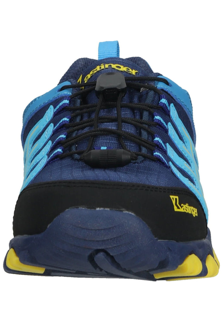 Kastinger Wanderschuhe Lederimitat Blau/Gelb