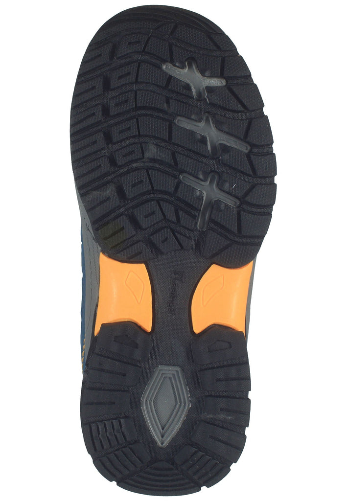 Kastinger Wanderschuhe Lederimitat Blau/Orange