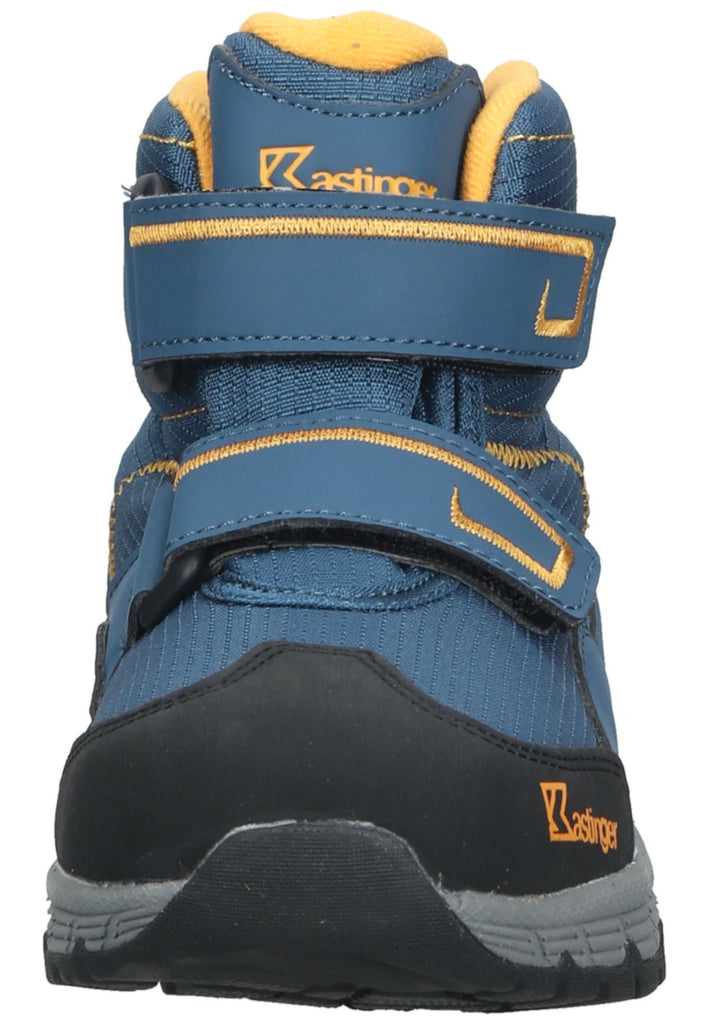 Kastinger Wanderschuhe Lederimitat Blau/Orange