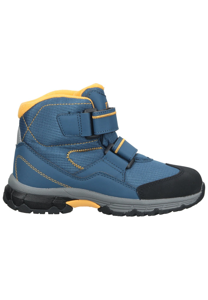 Kastinger Wanderschuhe Lederimitat Blau/Orange