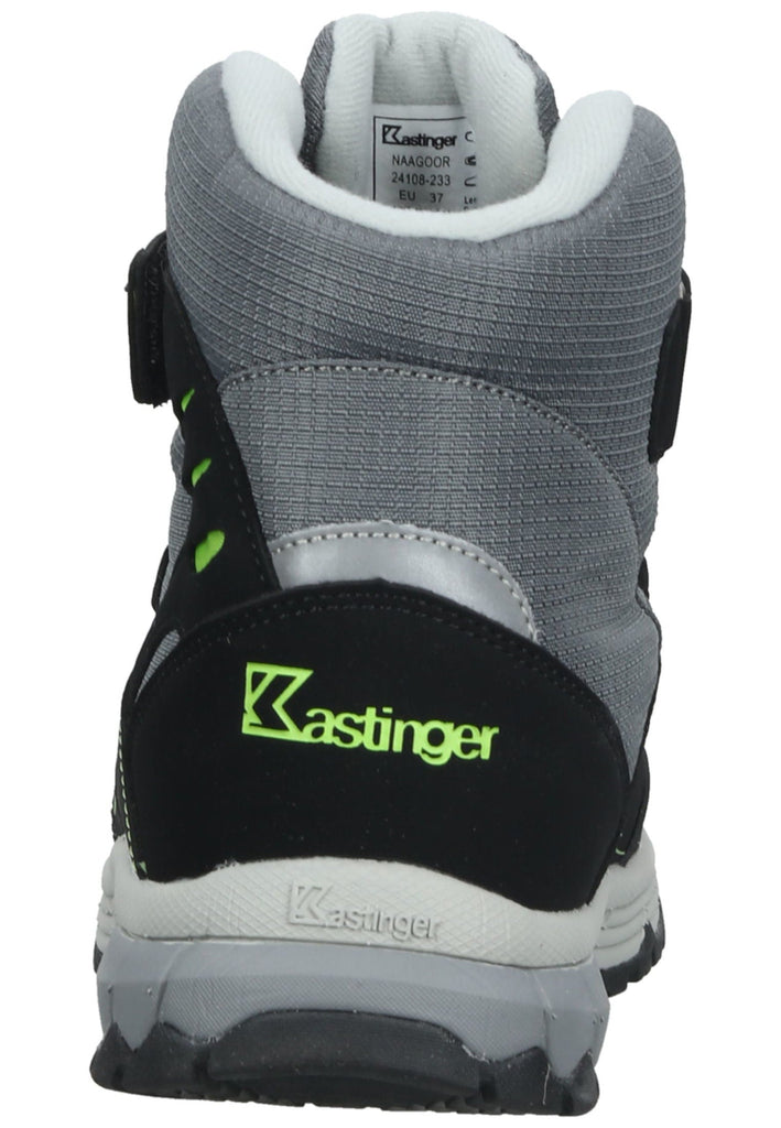 Kastinger Wanderschuhe Lederimitat Grau/Grün