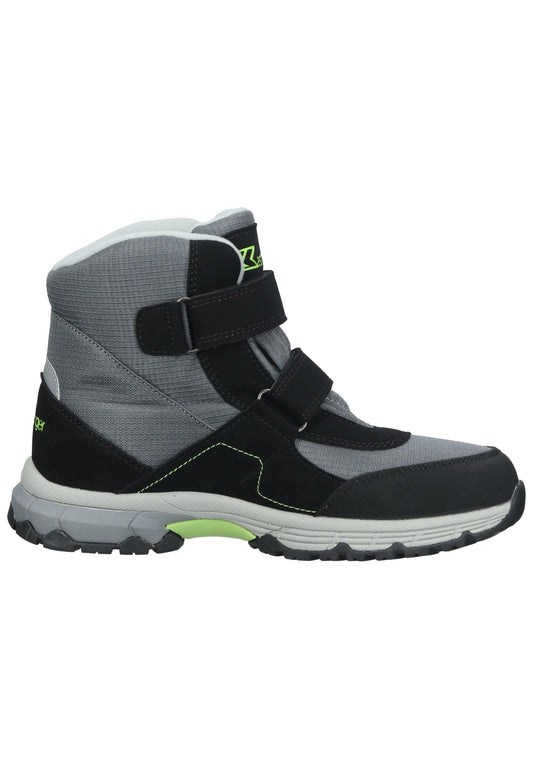 Kastinger Wanderschuhe Lederimitat Grau/Grün