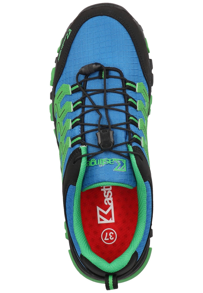 Kastinger Wanderschuhe Lederimitat/Mesh Blau/Grün