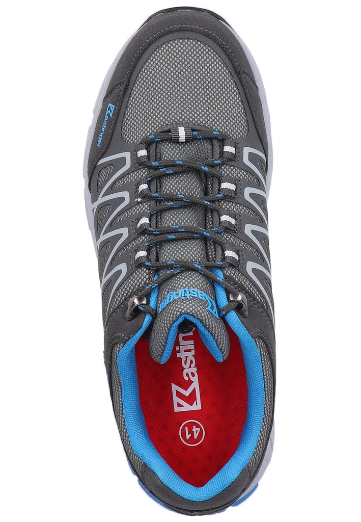 Kastinger Wanderschuhe Lederimitat/Mesh Grau/Blau