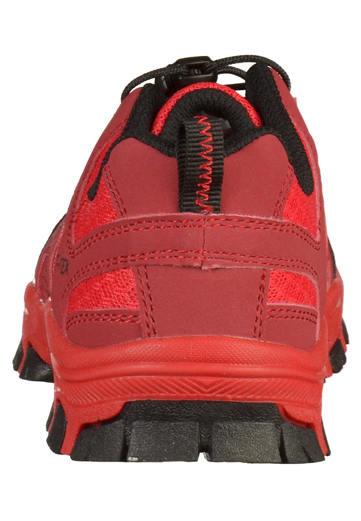 Kastinger Wanderschuhe Lederimitat/Mesh Rot/Schwarz