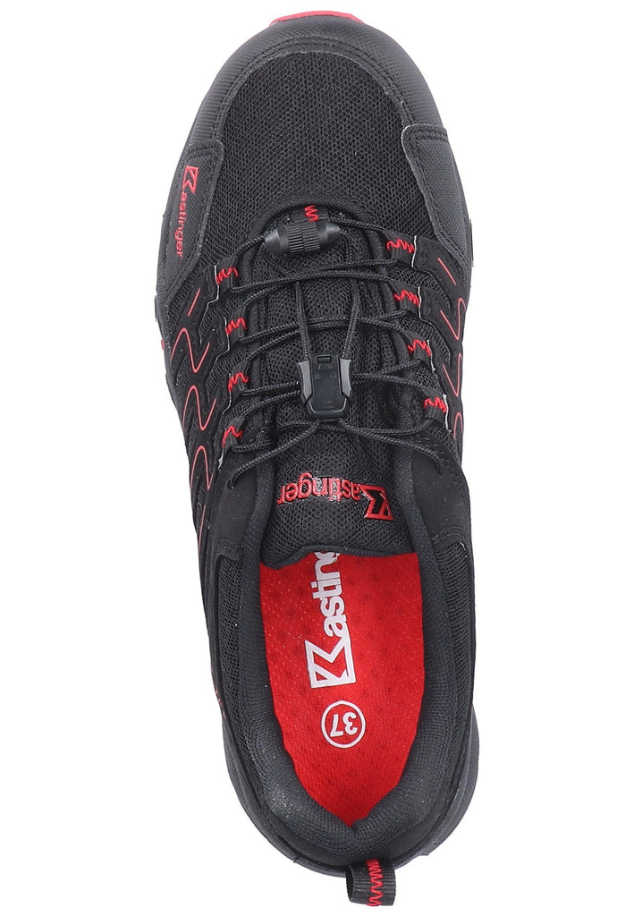 Kastinger Wanderschuhe Lederimitat/Mesh Schwarz