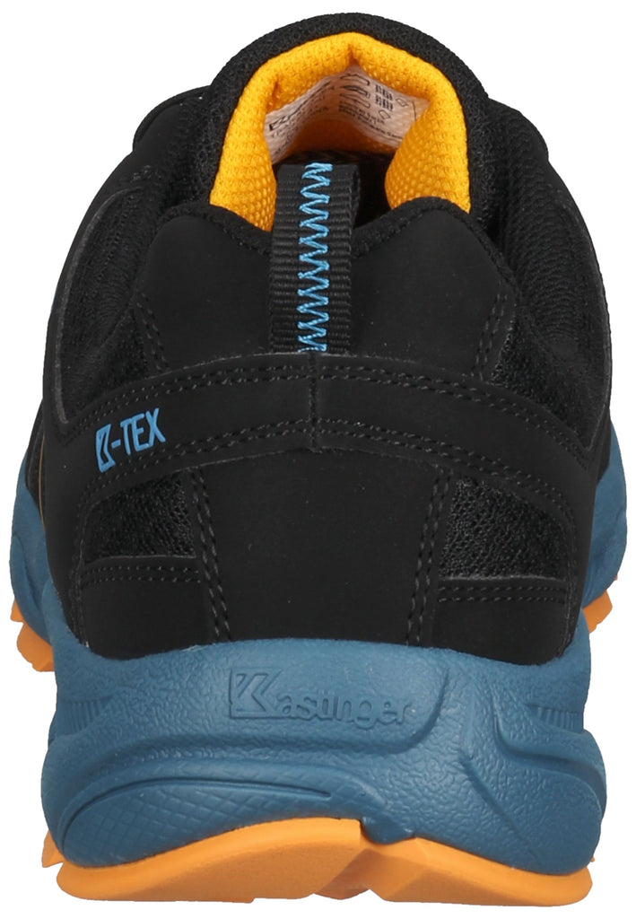 Kastinger Wanderschuhe Lederimitat/Mesh Schwarz/Orange