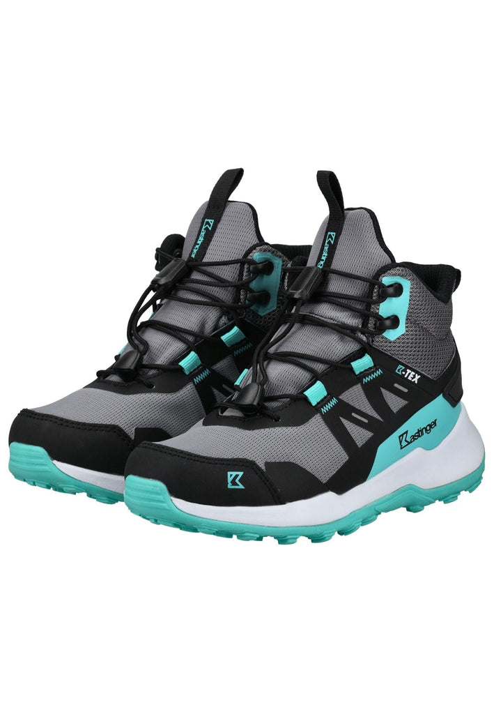 Kastinger Wanderschuhe Lederimitat/Nylon Grau/Blau