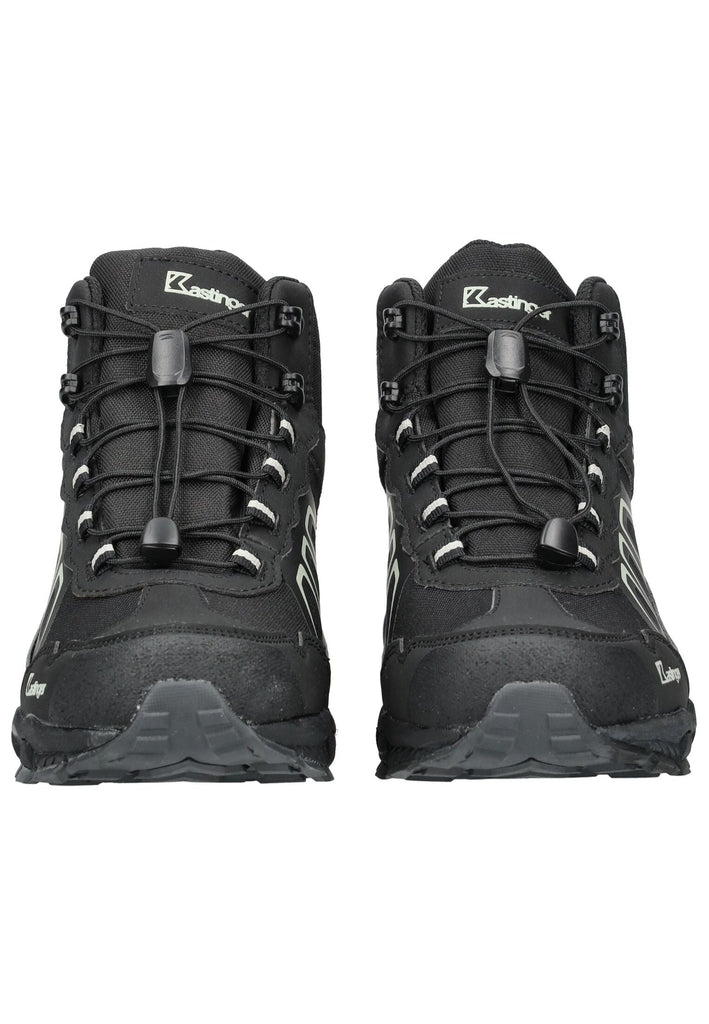 Kastinger Wanderschuhe Lederimitat/Nylon Schwarz Kombi