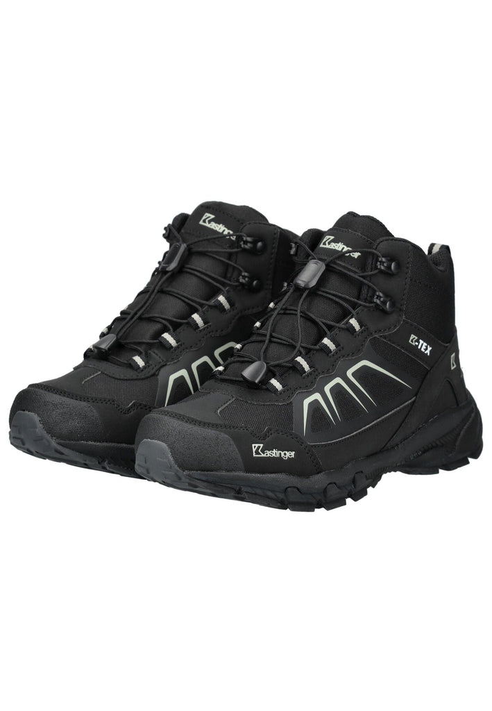 Kastinger Wanderschuhe Lederimitat/Nylon Schwarz Kombi