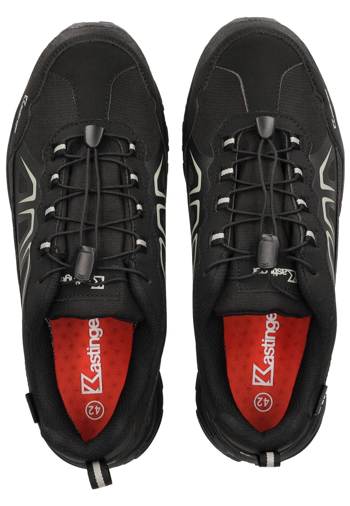 Kastinger Wanderschuhe Lederimitat/Nylon Schwarz Kombi