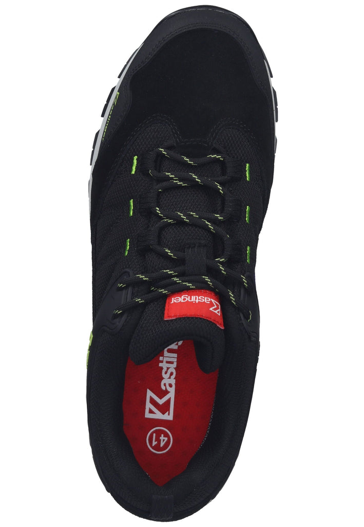Kastinger Wanderschuhe Lederimitat Schwarz