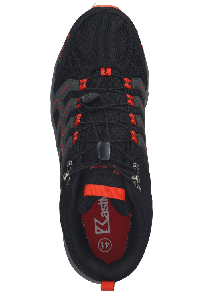 Kastinger Wanderschuhe Lederimitat Schwarz