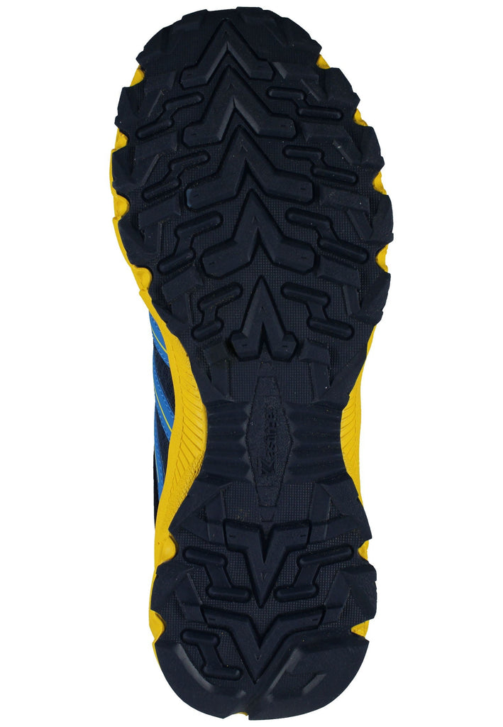 Kastinger Wanderschuhe Lederimitat/Textil Blau/Gelb